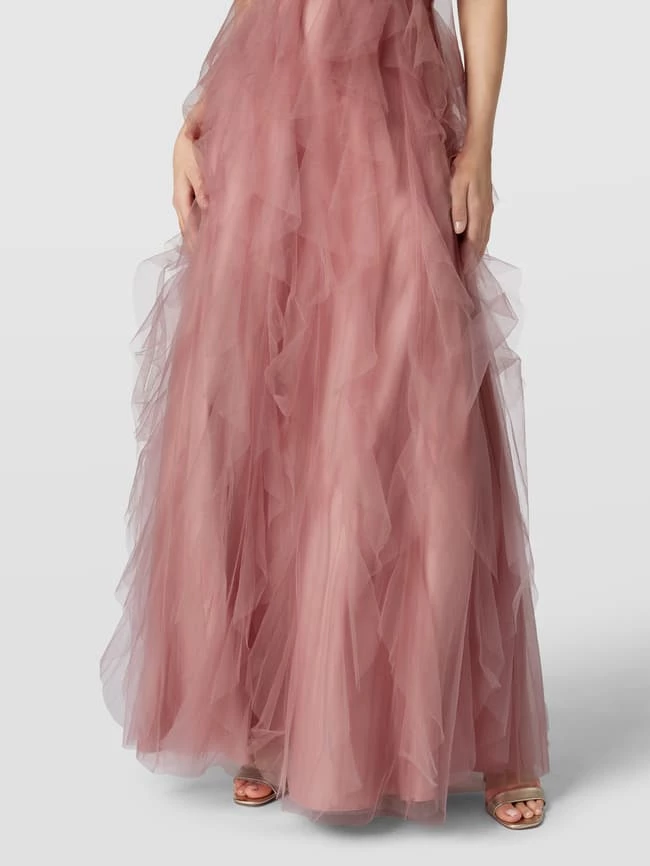 Laona Abendkleid In Maxilänge Mit Herzausschnitt - Altrosa 3 Laona Abendkleid In Maxilänge Mit Herzausschnitt - Altrosa – Bild 3