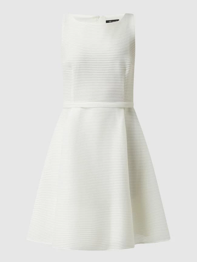 Paradi Cocktailkleid Mit Streifenmuster - Ecru 2 Paradi Cocktailkleid Mit Streifenmuster - Ecru – Bild 2